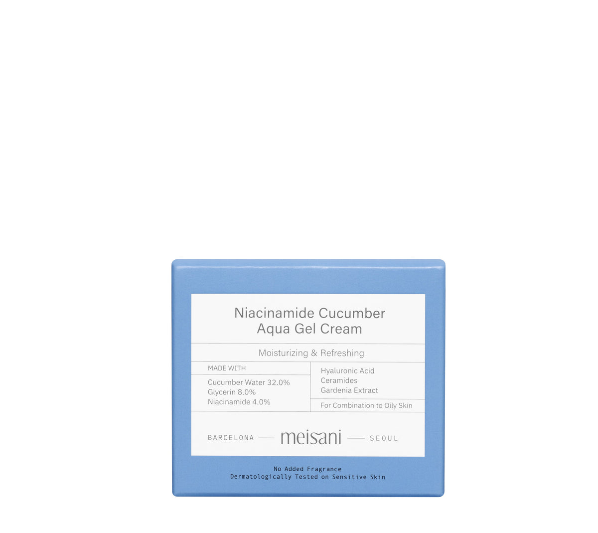 Meisani Niacinamide Cucumber Aqua Gel Cream – Ansicht 2
