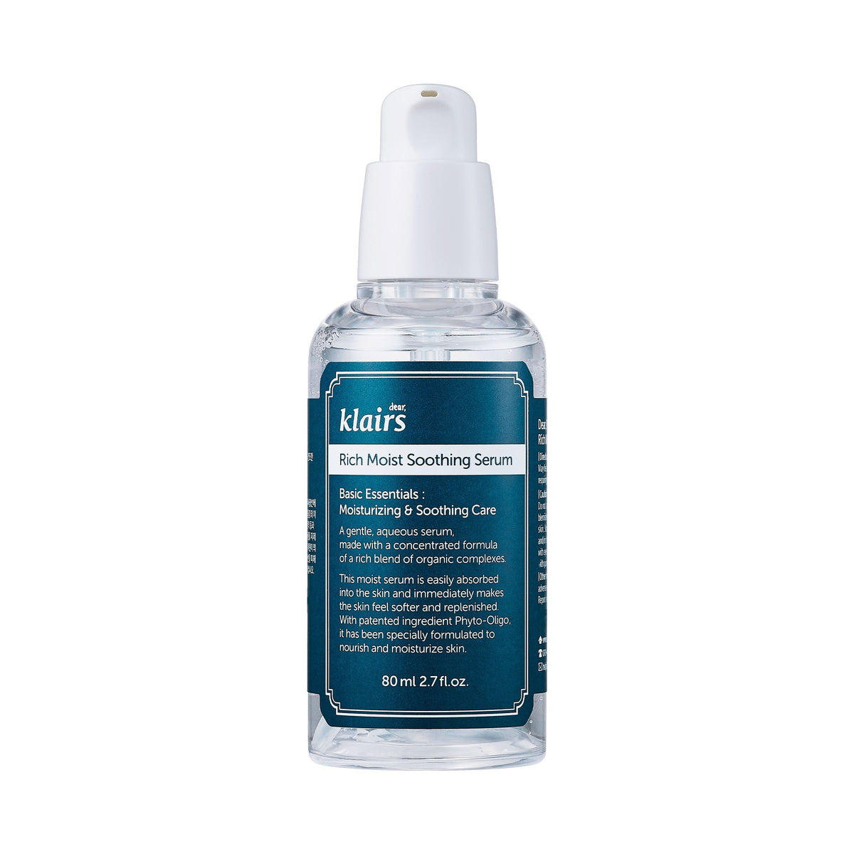 Klairs Rich Moist Soothing Serum – koreanische Feuchtigkeitspflege
